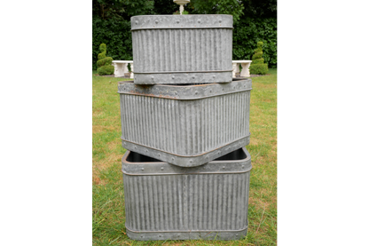 Set Of 3 Square Tubs
