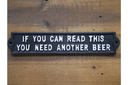 Sign (Another Beer)