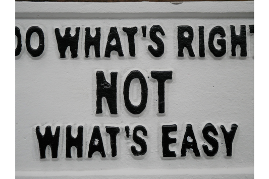 Sign (Do Whats Right)