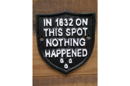Sign (Nothing Happened)