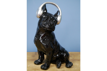 Dog With Headphones