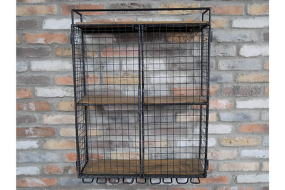 Industrial Wine Wall Unit