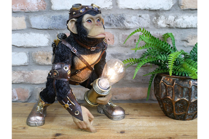Steampunk Monkey Light