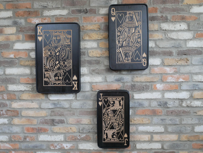 Set Of Three Playing Cards