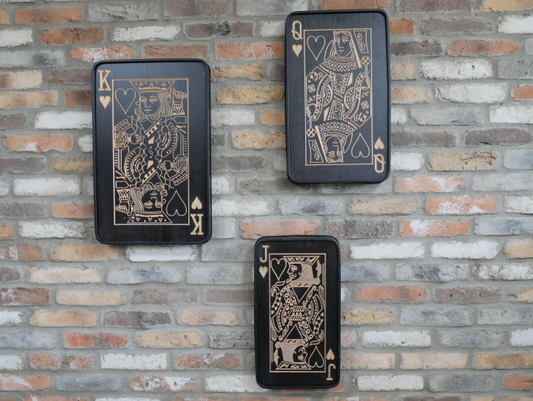 Set Of Three Playing Cards