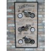 Motorbikes Clock