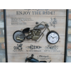 Motorbikes Clock