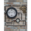 Large Pipe Clock
