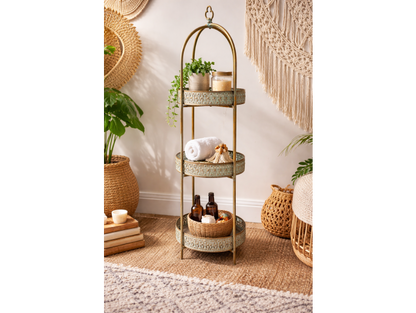 Moroccan Style 3 Tier Shelves