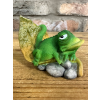Lizard On A Leaf