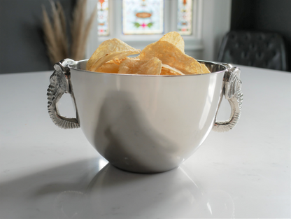 Aluminum Elephant Head Bowl