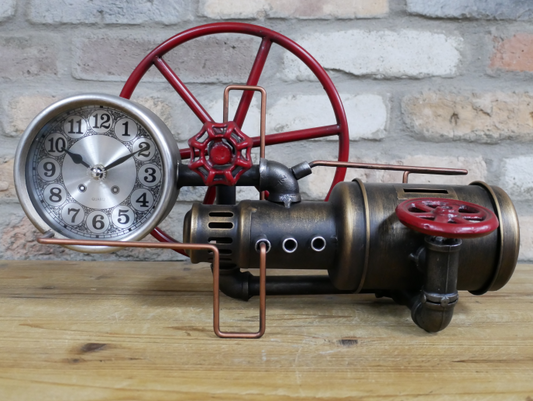 Pipe Clock / Coin Bank