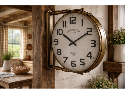 Double Sided Clock