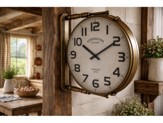 Double Sided Clock