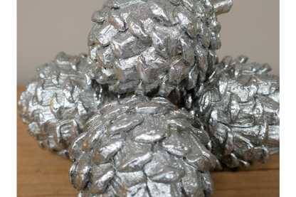 Set Of 4 Pinecones