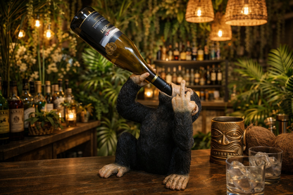 Up Yours Monkey Wine Holder