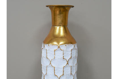 White & Gold Vase