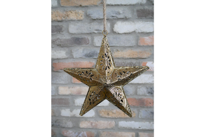 Gold Hanging Star