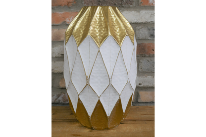 White & Gold Vase