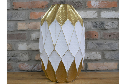 White & Gold Vase