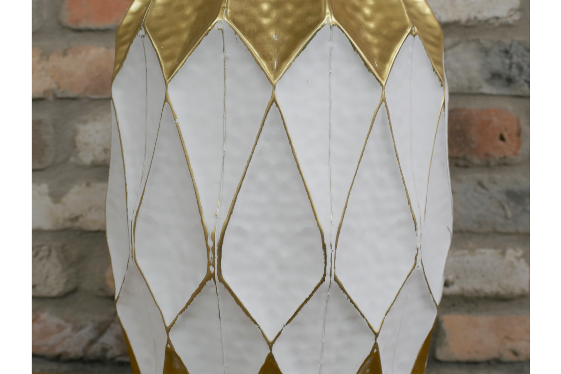 White & Gold Vase