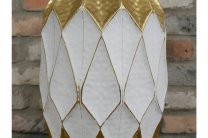 White & Gold Vase
