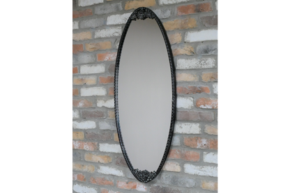 Oval Ornate Mirror