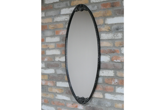 Oval Ornate Mirror