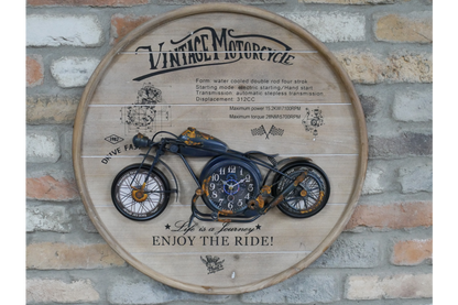Motorbike Clock