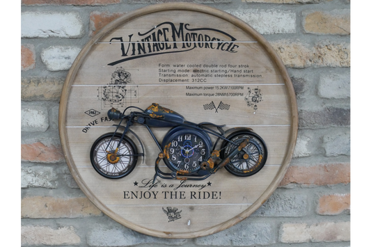 Motorbike Clock