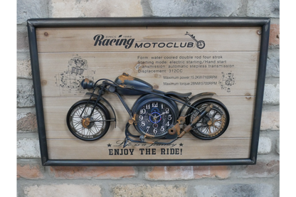 Motorbike Clock