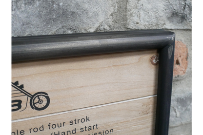 Motorbike Clock