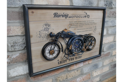 Motorbike Clock