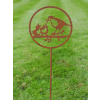 Rusty Birds Stake