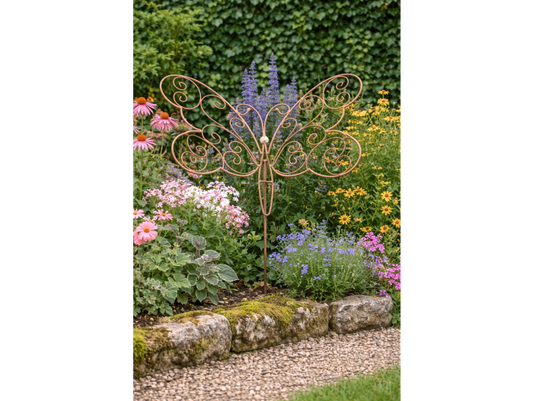 Rusty Butterfly Stake