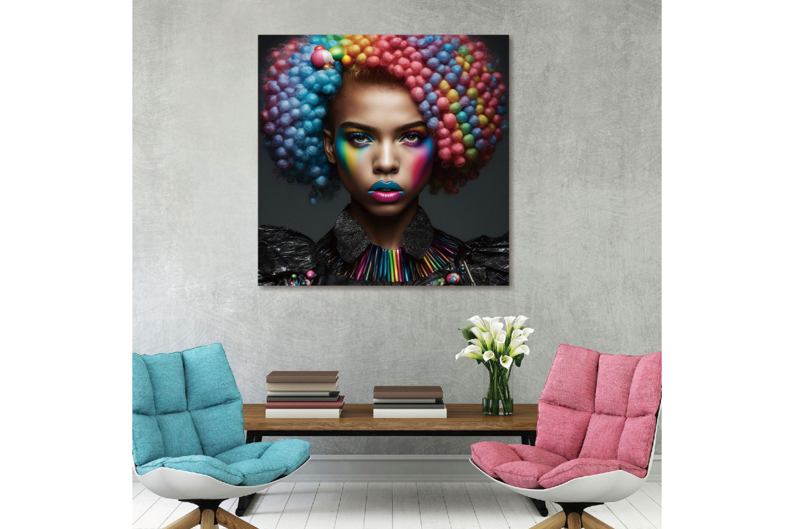 Lady Wall Art