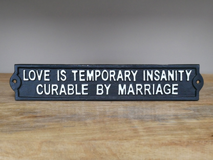 Sign - Love is Temporary