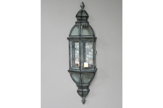 Wall Lantern with Mirror