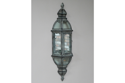 Wall Lantern with Mirror