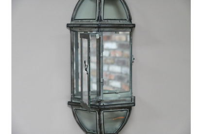Wall Lantern with Mirror