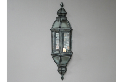Wall Lantern with Mirror