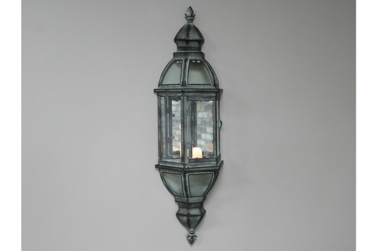 Wall Lantern with Mirror