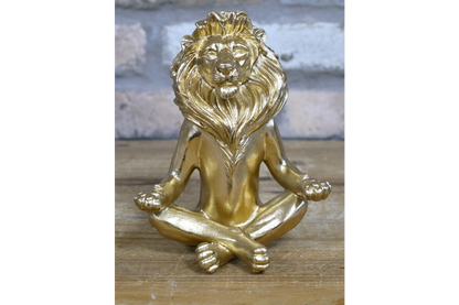 Set Of 3 Yoga Lions