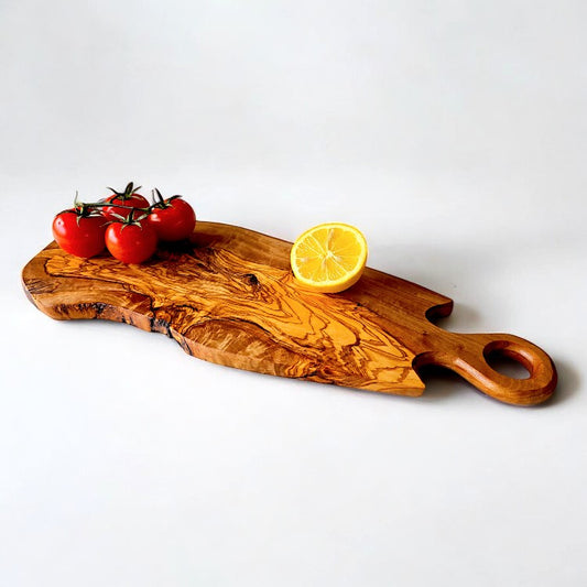 Rustic Cutting Board with Handle