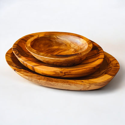 Olive Wood Small Oval Dish