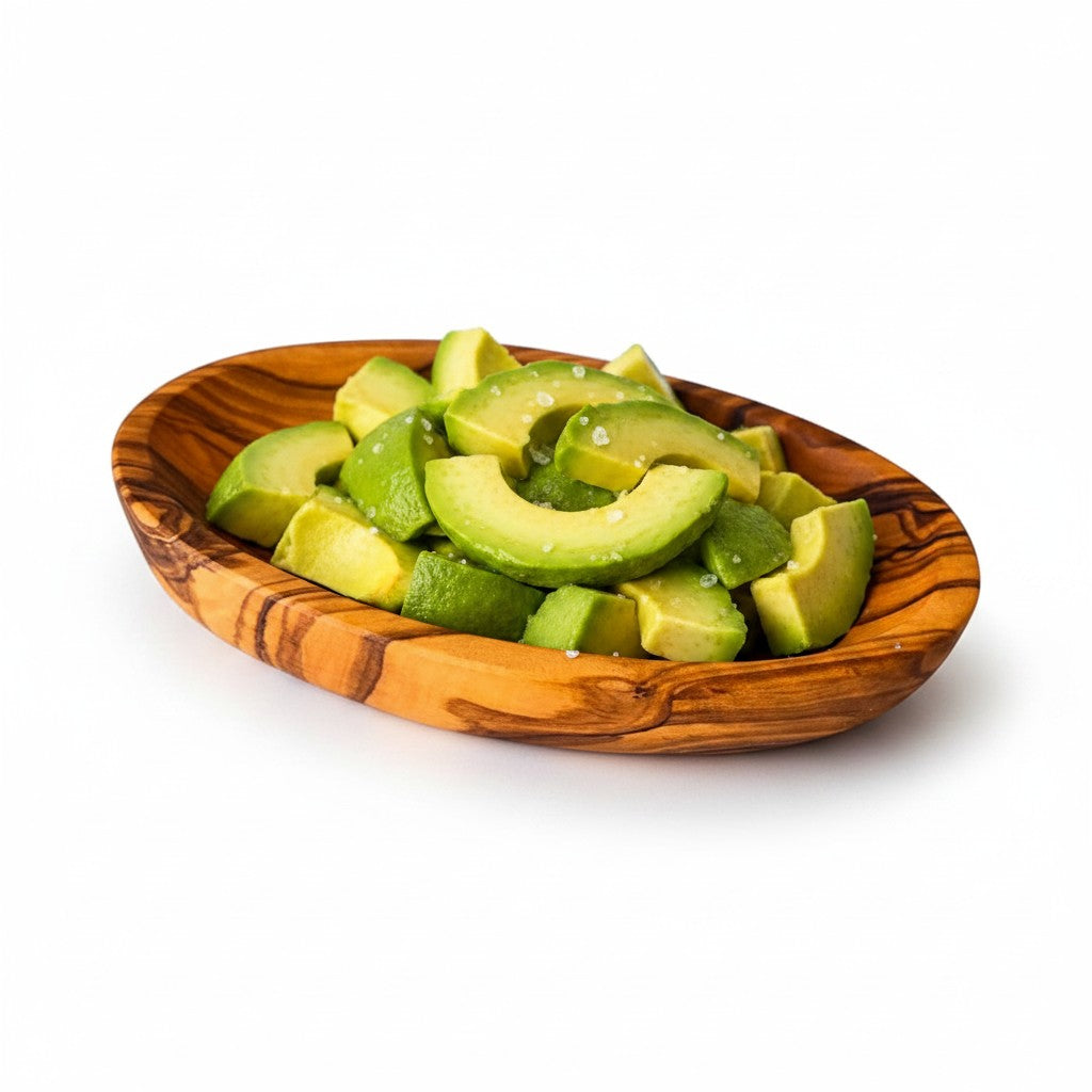 Olive Wood Oval Bowls Set of 3 | 10cm 13cm 16cm Nesting Dipping & Snack Trays