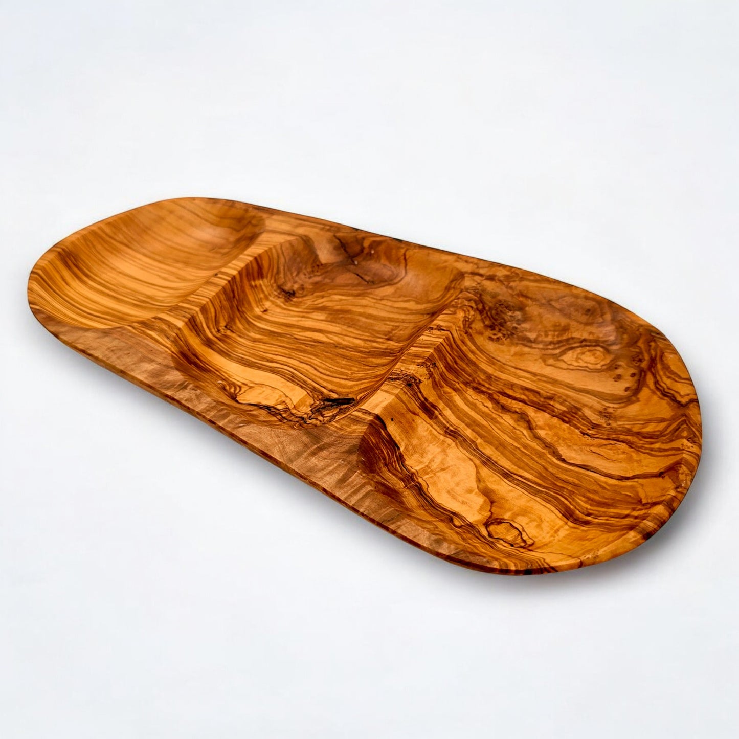 Olive Wood Tray-Nut Dish,  snacks Dish, olives Dish , cheese Dish 35 cm, Sustainably Sourced, Eco-Friendly, handmade, gift