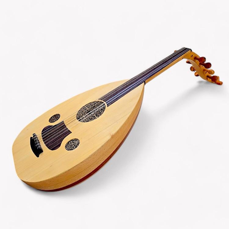 Turkish Oud "The Turkish Butterfly " + Soft Case