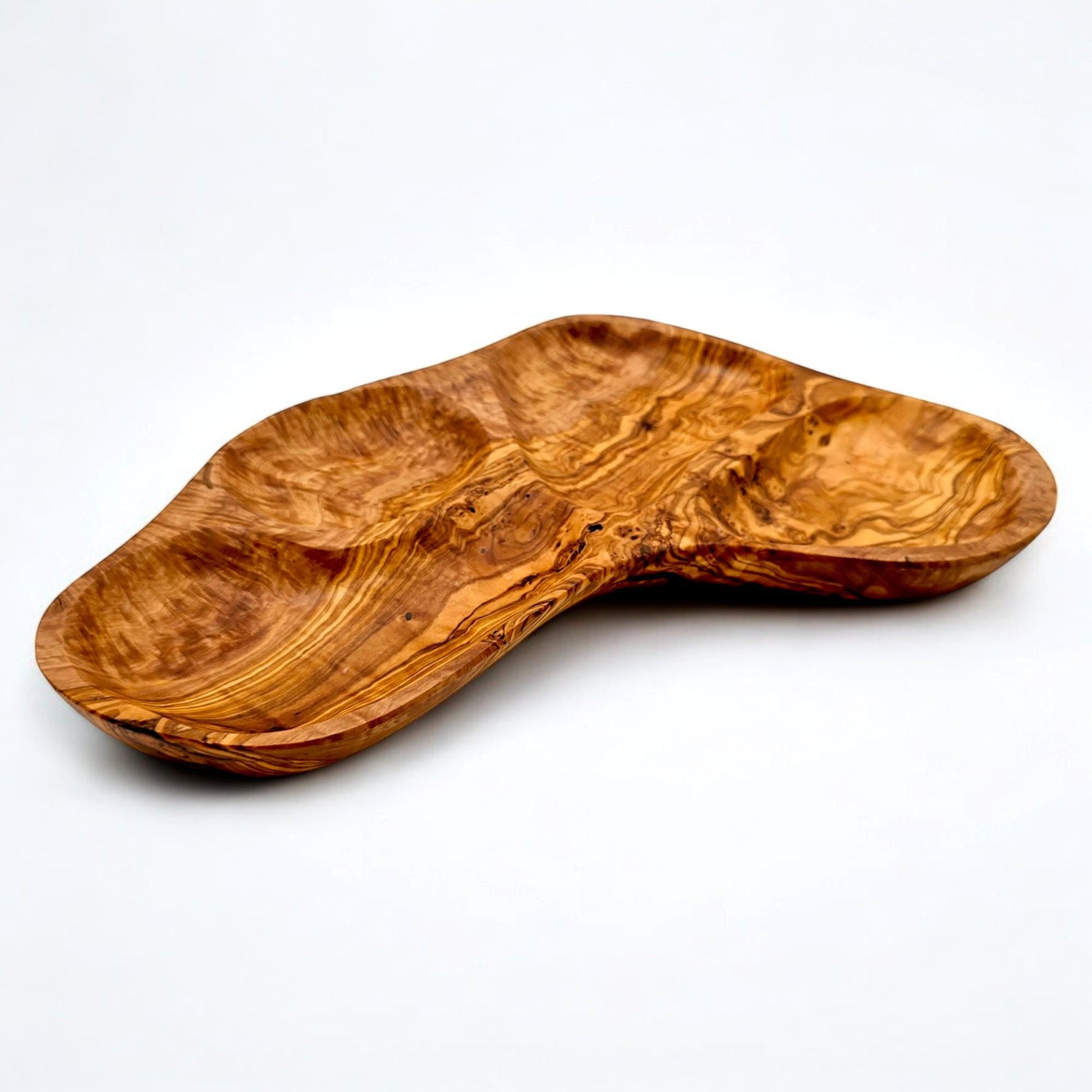 Olive Wood Tray-Nut Dish, snacks Dish, olives Dish , cheese Dish 35 cm, Sustainably Sourced, Eco-Friendly, handmade, gift