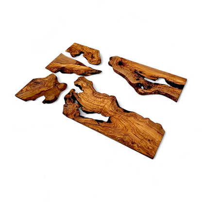Olive Wood Pieces, Olive Wood for DIY, Olive Wood for Epoxy, Olive Wood for Resin, Wood for Art, Olive Wood Slabs